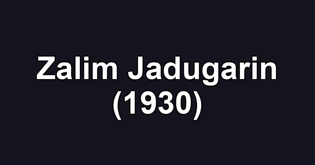 Zalim Jadugarin (1930)