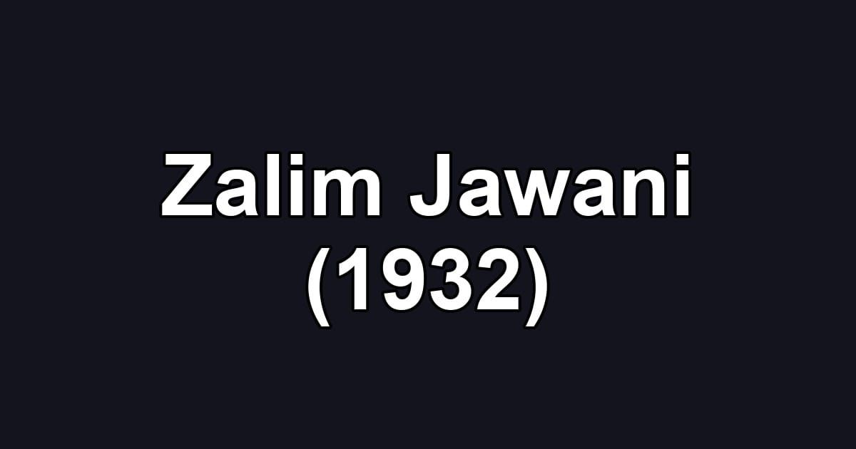 Zalim Jawani (1932)
