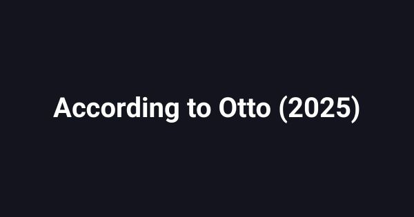 According to Otto (2025)
