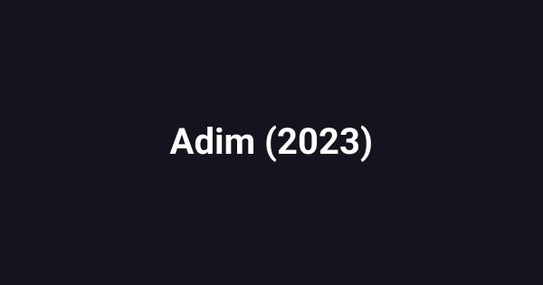 Adim (2023)