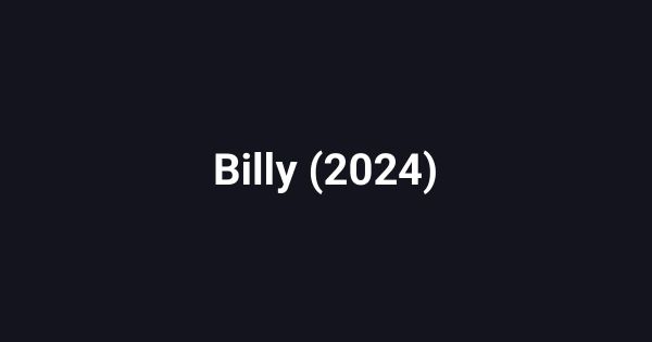 Billy (2024)