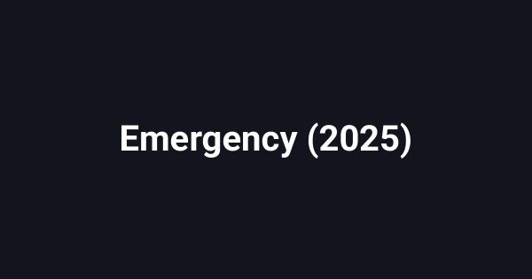 Emergency (2025)
