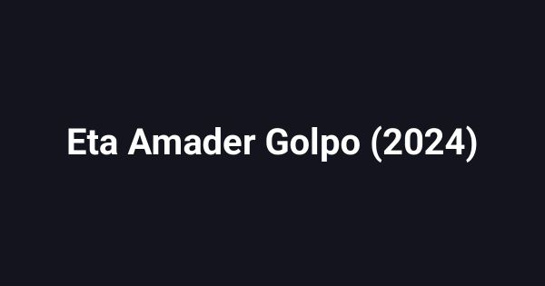 Eta Amader Golpo (2024)