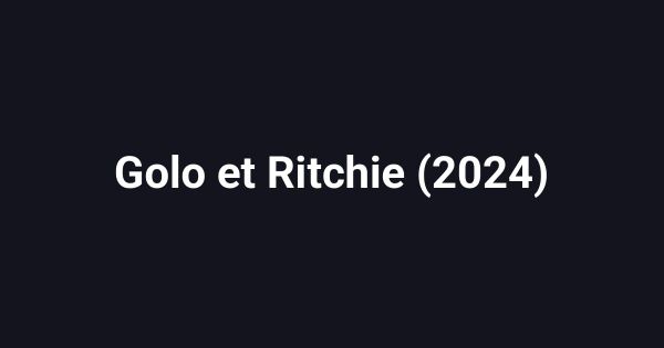 Golo et Ritchie (2024)