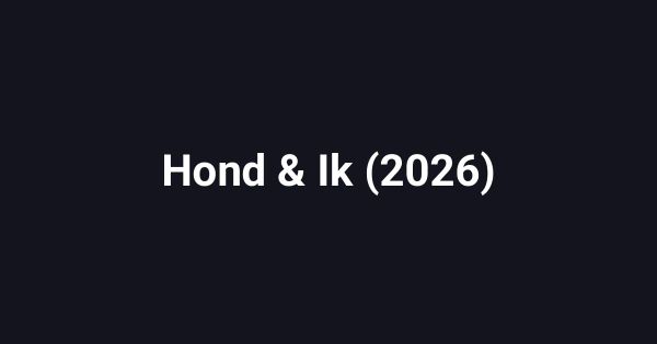 Hond & Ik (2026)
