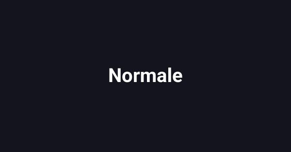 Normale