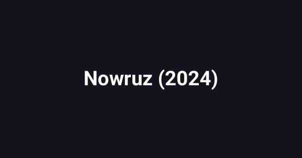 Nowruz (2024)