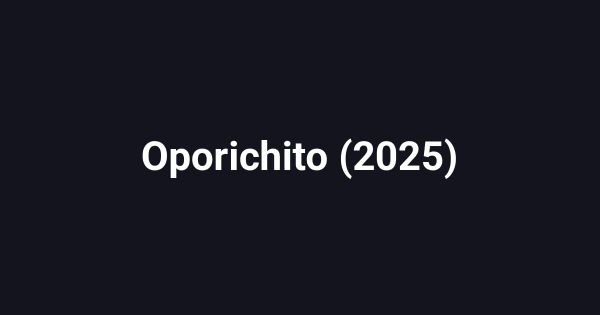 Oporichito (2025)