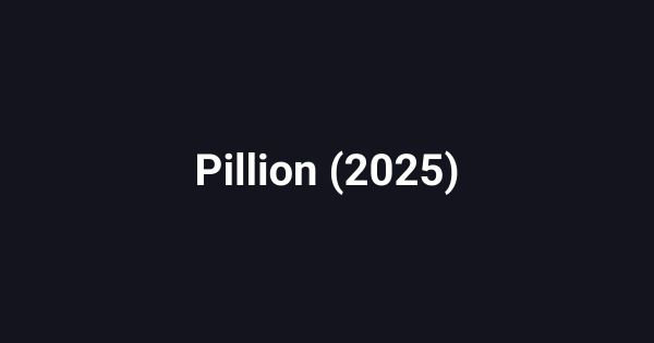 Pillion (2025)