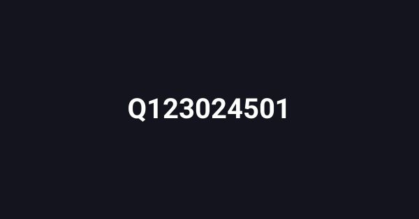 Q123024501