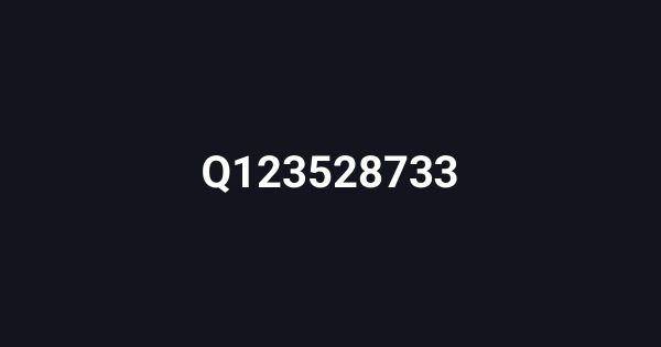 Q123528733