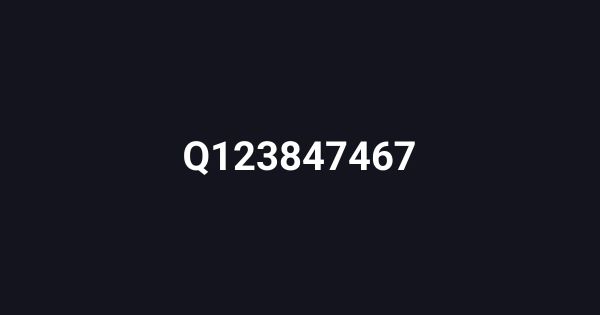 Q123847467
