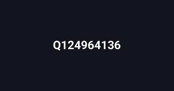 Q124964136