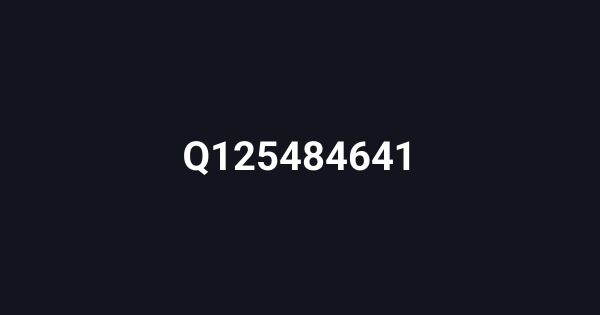 Q125484641