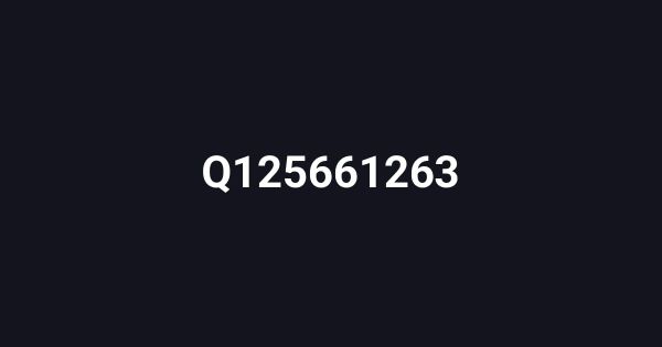 Q125661263