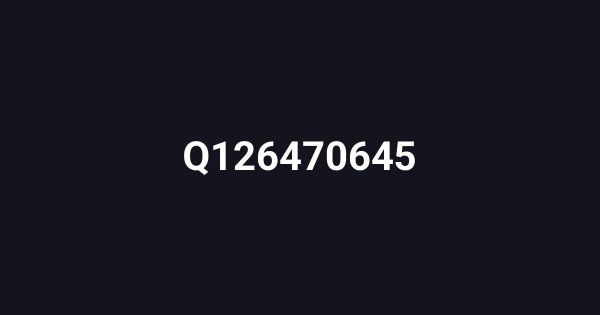 Q126470645