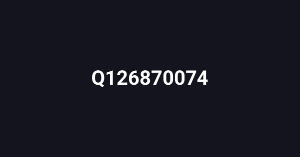 Q126870074