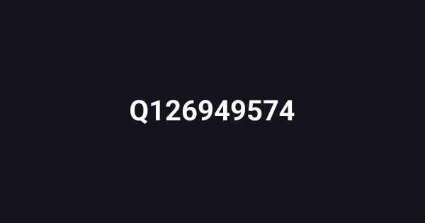 Q126949574