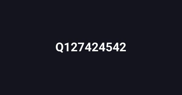 Q127424542