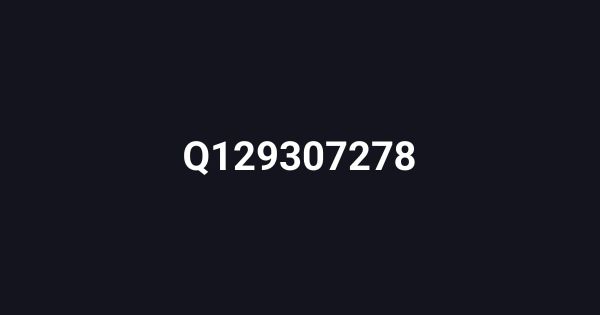Q129307278