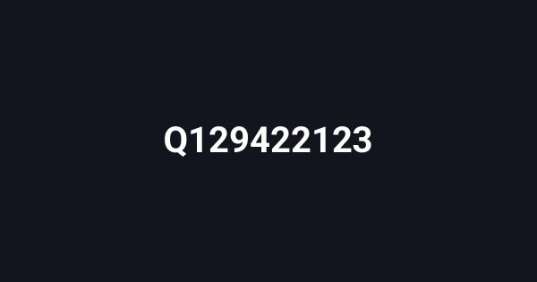 Q129422123