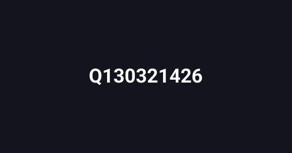 Q130321426