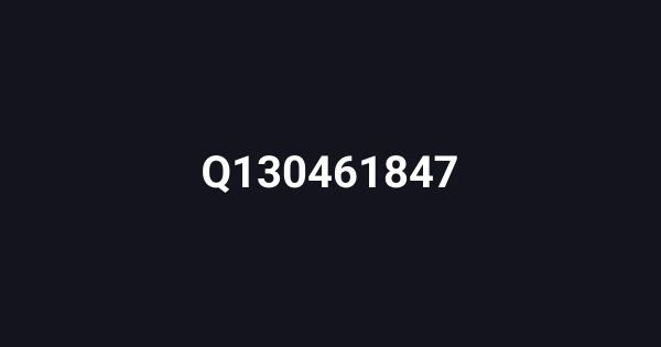 Q130461847