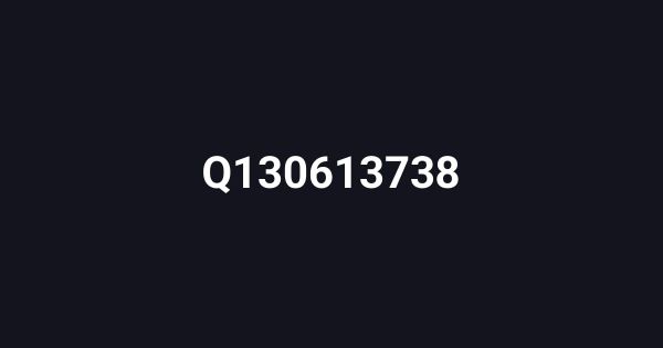 Q130613738