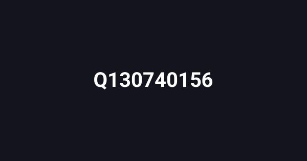 Q130740156