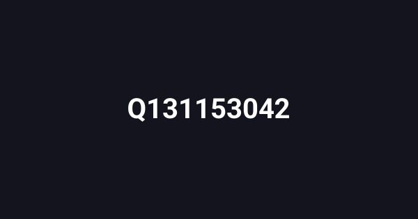 Q131153042