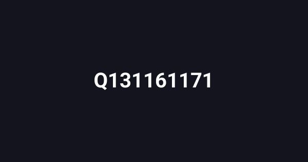 Q131161171