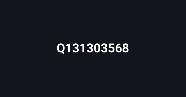 Q131303568