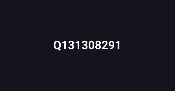 Q131308291