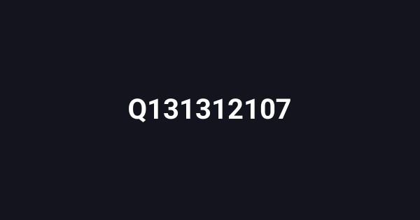 Q131312107