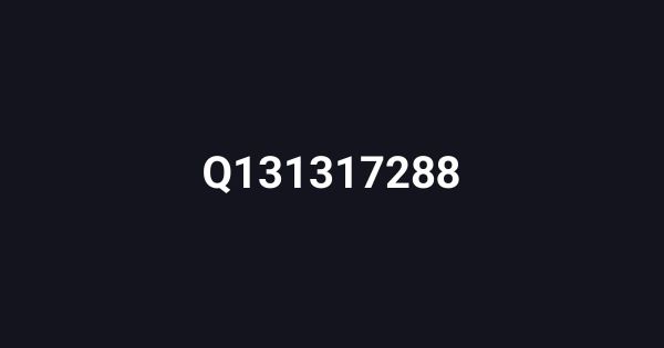 Q131317288