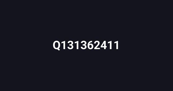 Q131362411