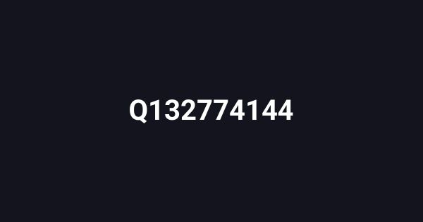 Q132774144