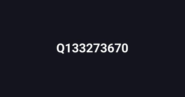 Q133273670