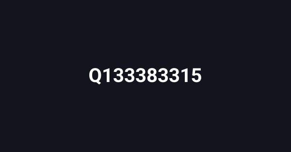 Q133383315