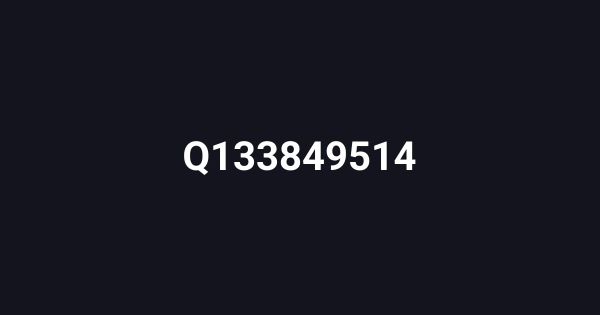 Q133849514