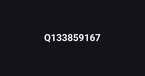 Q133859167