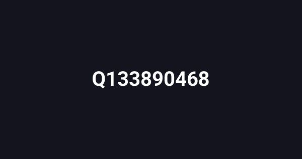 Q133890468