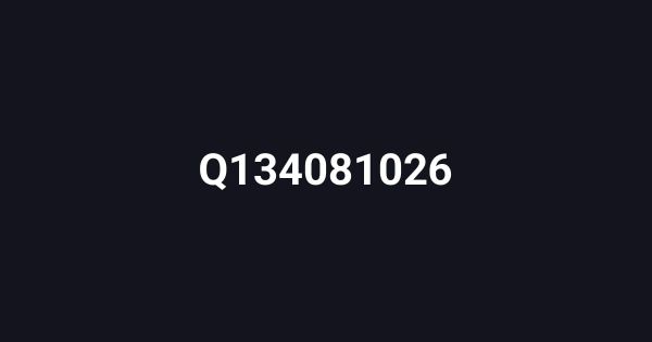 Q134081026