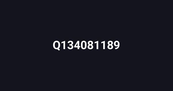 Q134081189