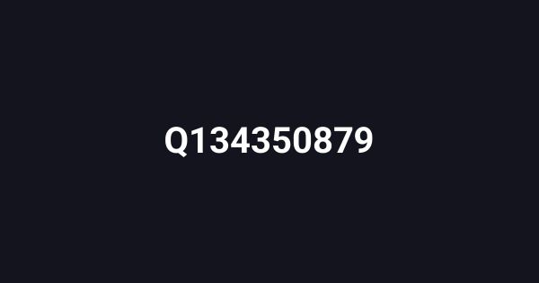 Q134350879