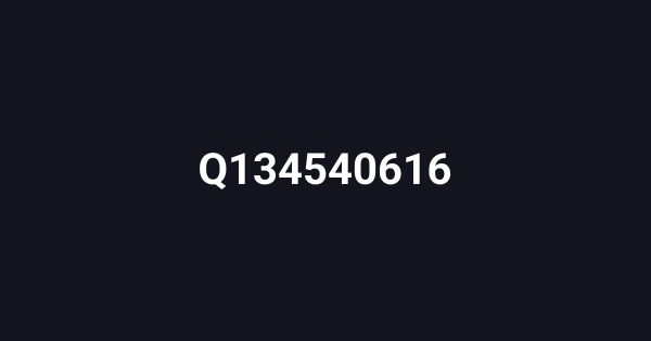 Q134540616