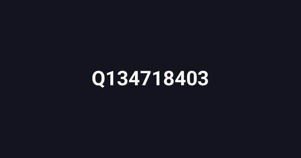 Q134718403