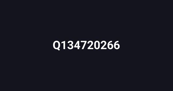 Q134720266