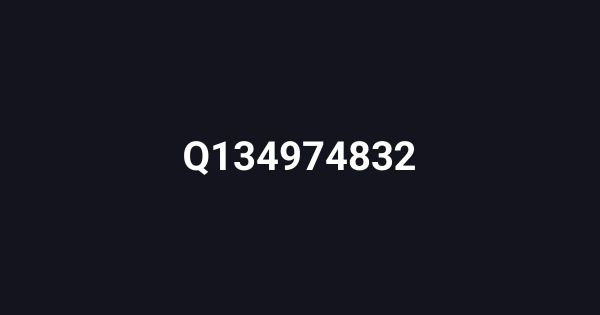 Q134974832