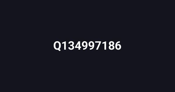 Q134997186